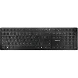 CHERRY KW 9100 SLIM toetsenbord RF-draadloos + Bluetooth QWERTY Engels Zwart