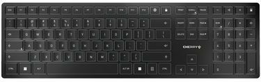 CHERRY KW 9100 SLIM toetsenbord RF-draadloos + Bluetooth QWERTY Engels Zwart
