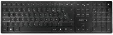 CHERRY KW 9100 SLIM toetsenbord Universeel RF-draadloos + Bluetooth AZERTY Frans Zwart