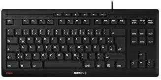 CHERRY STREAM KEYBOARD TKL toetsenbord Universeel USB QWERTZ Duits Zwart