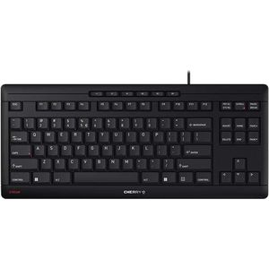 CHERRY STREAM KEYBOARD TKL toetsenbord Universeel USB QWERTY Engels Zwart