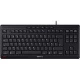 CHERRY STREAM KEYBOARD TKL toetsenbord Universeel USB AZERTY Belgisch Zwart