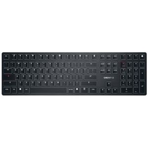 CHERRY KW X ULP toetsenbord Universeel USB + RF Wireless + Bluetooth QWERTY US International Zwart