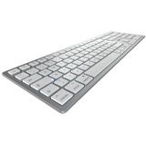 Cherry Kw 9100 Slim Mac Toetsenbord Zilver
