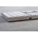 Cherry Kw 9100 Slim Mac Toetsenbord Zilver