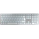 Cherry Kw 9100 Slim Mac Toetsenbord Zilver