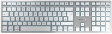 Cherry Kw 9100 Slim Mac Toetsenbord Zilver