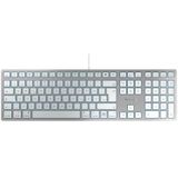 Cherry Kc 6000 Slim Mac Toetsenbord Zilver German QWERTZ