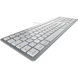 CHERRY KC 6000 SLIM kabelgebunde Tastatur für MAC