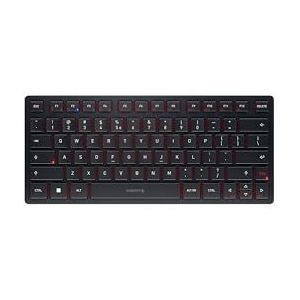 CHERRY KW 9200 MINI toetsenbord USB + RF Wireless + Bluetooth QWERTY Engels Zwart