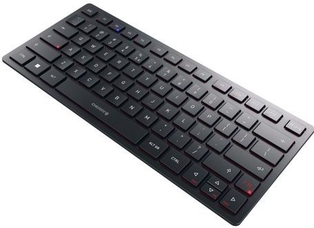 CHERRY KW 9200 MINI toetsenbord Universeel USB + RF Wireless + Bluetooth QWERTY Engels Zwart