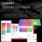 CHERRY MX BOARD 3.0 S, mechanisch gaming-toetsenbord met RGB-verlichting, Duitse indeling (QWERTZ), bedraad, robuuste aluminium behuizing, MX RED-schakelaars, wit