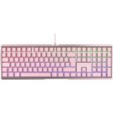 CHERRY MX 3.0S RGB toetsenbord Gamen USB QWERTZ Duits Roze