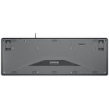 CHERRY - STREAM PROTECT - Toetsenbord - Zwart - Siliconen Bescherming