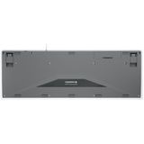 CHERRY - STREAM PROTECT - Toetsenbord - Wit-Grijs - Bedraad - Siliconen Bescherming