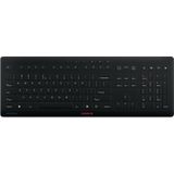 CHERRY Stream toetsenbord Universeel RF draadloos + USB QWERTY Engels Zwart