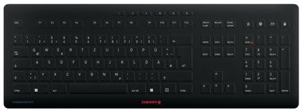Cherry Stream Toetsenbord RF Draadloos USB QWERTZ Zwart