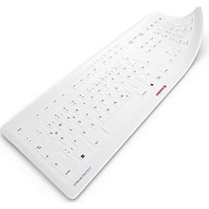 CHERRY - STREAM PROTECT MEMBRANE - Toetsenbordhoes - Witgrijs - Voor STREAM KEYBOARD, KEYBOARD WIRELESS