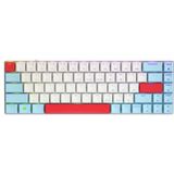 CHERRY MX-LP 2.1 Compact Wireless toetsenbord Gamen RF-draadloos + Bluetooth QWERTY Amerikaans Engels Wit