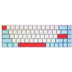 CHERRY MX-LP 2.1 Compact Wireless toetsenbord Gamen RF-draadloos + Bluetooth QWERTY Amerikaans Engels Wit