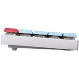 CHERRY MX LP Compact Wireless toetsenbord Gamen RF draadloos + Bluetooth QWERTZ Duits Wit