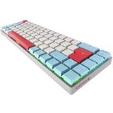 CHERRY MX LP Compact Wireless toetsenbord Gamen RF draadloos + Bluetooth QWERTZ Duits Wit
