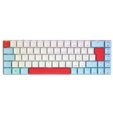 CHERRY MX LP Compact Wireless toetsenbord Gamen RF draadloos + Bluetooth QWERTZ Duits Wit