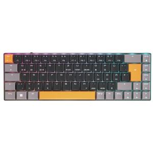 CHERRY MX LP Compact Wireless toetsenbord Gamen RF draadloos + Bluetooth QWERTZ Duits Zwart