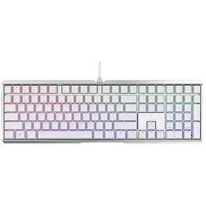 CHERRY - MX BOARD 3.0 S - Mechanisch Gaming-Toetsenbord - Wit - RGB-Verlichting, MX RED-Schakelaars, Bedraad, Aluminium Behuizing