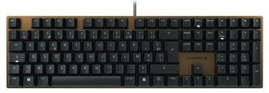 CHERRY KC 200 MX toetsenbord Universeel USB AZERTY Frans Zwart, Brons