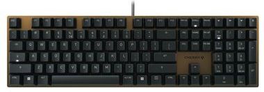 CHERRY KC 200 MX toetsenbord Universeel USB QWERTY Engels Zwart, Brons