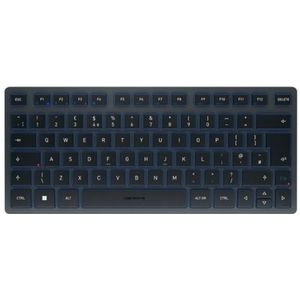 CHERRY KW 7100 MINI BT toetsenbord Bluetooth QWERTY Brits Engels Blauw