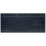 CHERRY KW 7100 MINI BT toetsenbord Bluetooth QWERTZ Zwitsers Blauw