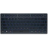 CHERRY KW 7100 MINI BT toetsenbord Universeel Bluetooth QWERTY US International Blauw