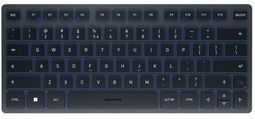 CHERRY KW 7100 MINI BT toetsenbord Universeel Bluetooth QWERTY US International Blauw