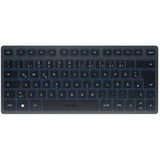 CHERRY KW 7100 MINI BT toetsenbord Universeel Bluetooth QWERTZ Duits Blauw