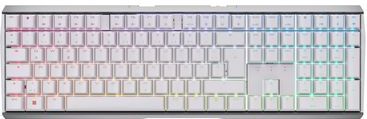 CHERRY MX 3.0S Wireless RGB toetsenbord Gamen RF-draadloos + Bluetooth QWERTZ Duits Wit