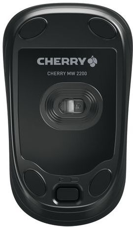 Cherry - Mw 2200 Draadloze Muis - Zwart - Draadloos - Ergonomisch