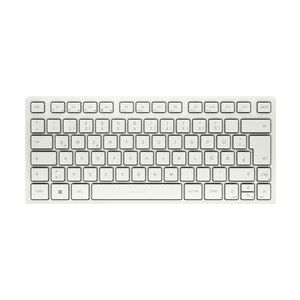 CHERRY KW 7100 MINI BT toetsenbord Universeel Bluetooth QWERTZ Duits Wit