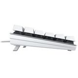 CHERRY KC 200 MX toetsenbord Universeel USB QWERTZ Duits Zilver, Wit