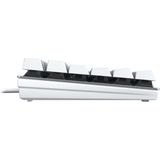 CHERRY KC 200 MX toetsenbord Universeel USB QWERTZ Duits Zilver, Wit