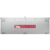 CHERRY - MX 2.0S - Mechanisch Gamingtoetsenbord - Wit - RGB-Verlichting - Duitse Lay-out