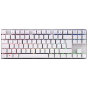 CHERRY MX 8.2 TKL Wireless RGB toetsenbord Gamen USB + RF Wireless + Bluetooth QWERTZ Duits Wit