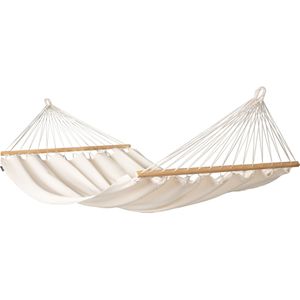 La Siesta Florencia Double Bar Hammock Organic Cotton Latte