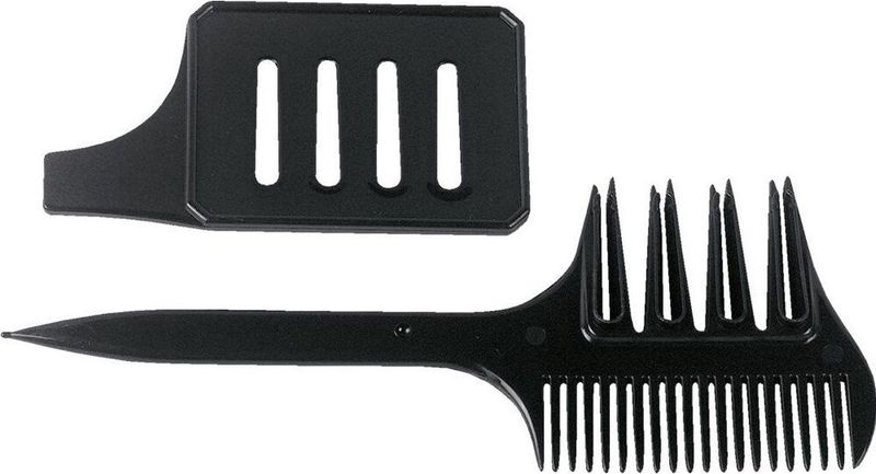 Efalock - Coupe-Soleil Kam - Zwart - Inclusief Sjabloon