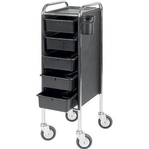 Efalock Professional - Piccolo 84/5 - Werkwagen - Wit - Hout en Kunststof