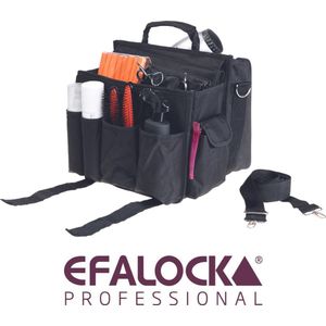 Efalock Professional - Kapperstas - Kapperskoffer - Zwart