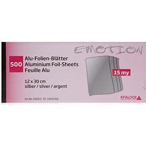 Efalock Aluminiumfolie voorgesneden 12 x 30 cm