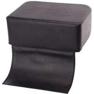 Stoelverkleiner - Zwart - Imitatieleer - Inclusief Slabbetje
