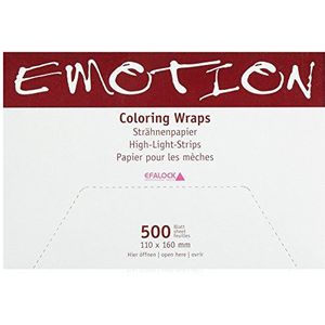 Efalock - Emotion Coloring Wraps - Transparant - 110 x 160 mm